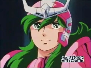 Saint Seiya Shun calienta a Hyoga CN