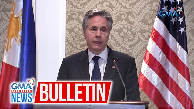 Chinese Embassy, binatikos ang pahayag ni U.S. Secretary of State Antony Blinken ukol sa isyu sa South China Sea | GMA Integrated News Bulletin