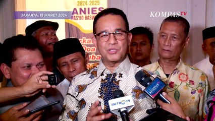 Sikap Tegas Anies Ditanya Peluang Gabung dengan Pemerintahan Selanjutnya