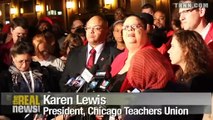 Maestros de Chicago e huelga por mejores salarios prestaciones y condiciones de trabajo
