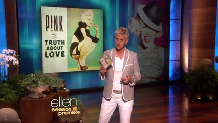 The Ellen Show  Pink Performs Blow Me