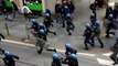 Protestas estudiantiles italianas se tornan violentas en varias ciudades