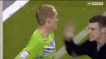 Sheffield Wednesday Vs Leeds United  Chris Kirkland Attacked By Leeds Fan