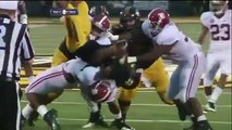 Alabama player goons Missouri Running Back