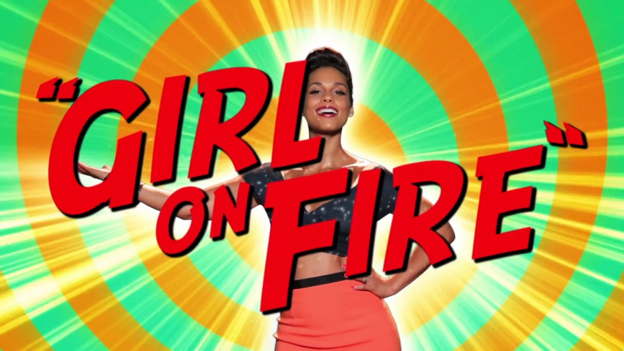 Alicia Keys Girl On Fire Official Music Video Vídeo Dailymotion