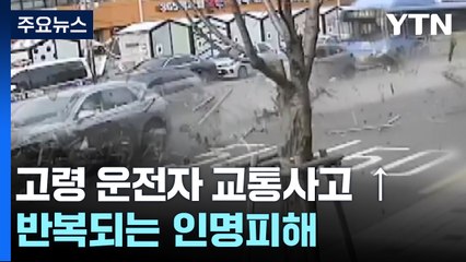 매년 증가하는 고령 운전자 교통사고...면허 반납률은 2% / YTN