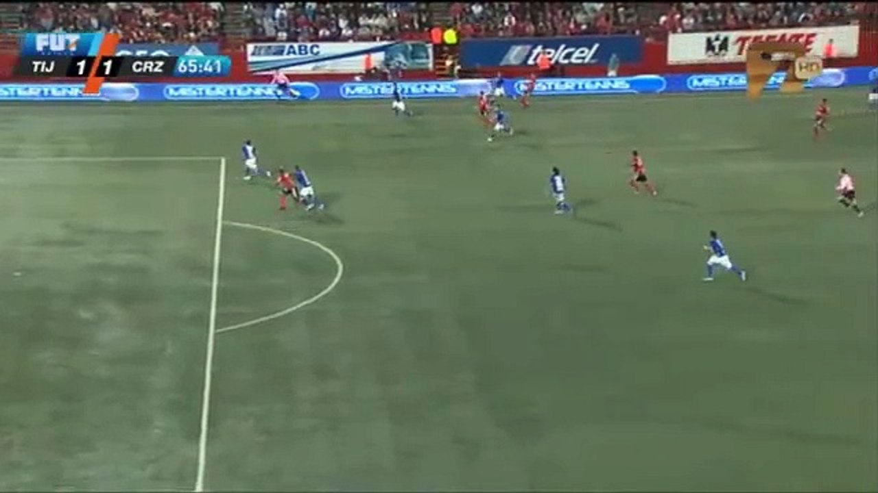 Xolos De Tijuana Vs Cruz Azul 21 Gol De Riascos Penal Inventado Jornada ...