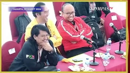 Momen Para Saksi Teriak Uhuy saat Rekapitulasi Suara Komeng, Bikin Ketua KPU Tertawa