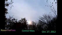 Captan en video un extraño fenómeno en el cielo del Este de los Estados Unidos antes de la llegada del huracán Sandy