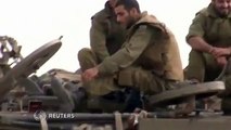 Fuerzas israelis colocan tanques de guerra en la frontera para atacar Gaza
