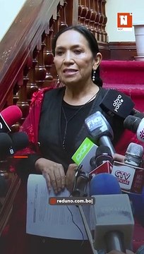 Tomasa Yarhui rompe convocatoria de elecciones judiciales tras ser inhabilitada.