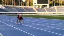 Nuevo record de hombre mas rapido sobre cuatro extremidades