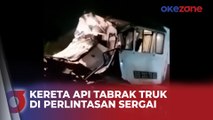 Kereta Api Tabrak Truk di Perlintasan Sergai, PT KAI Tuntut Ganti Rugi