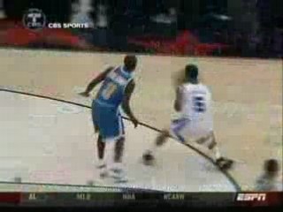 Chris Douglas-Roberts posterizes Kevin Love (4.5.08)