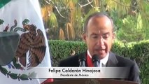 Felipe Calderón encabezó la conmemoración del 102 Aniversario de la Revolución Mexicana en Los Pinos