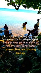 Tayo pa rin naman yung mga bata noon na parating umiiyak, ngunit sinusubok na tayo ng buhay