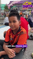 hmm akak pun akan rindu bazaar!! #bintangkecilmy #streetinterview