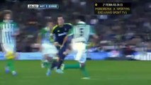 Real Betis vs Real Madrid   Shocking Di Maria Miss 241112