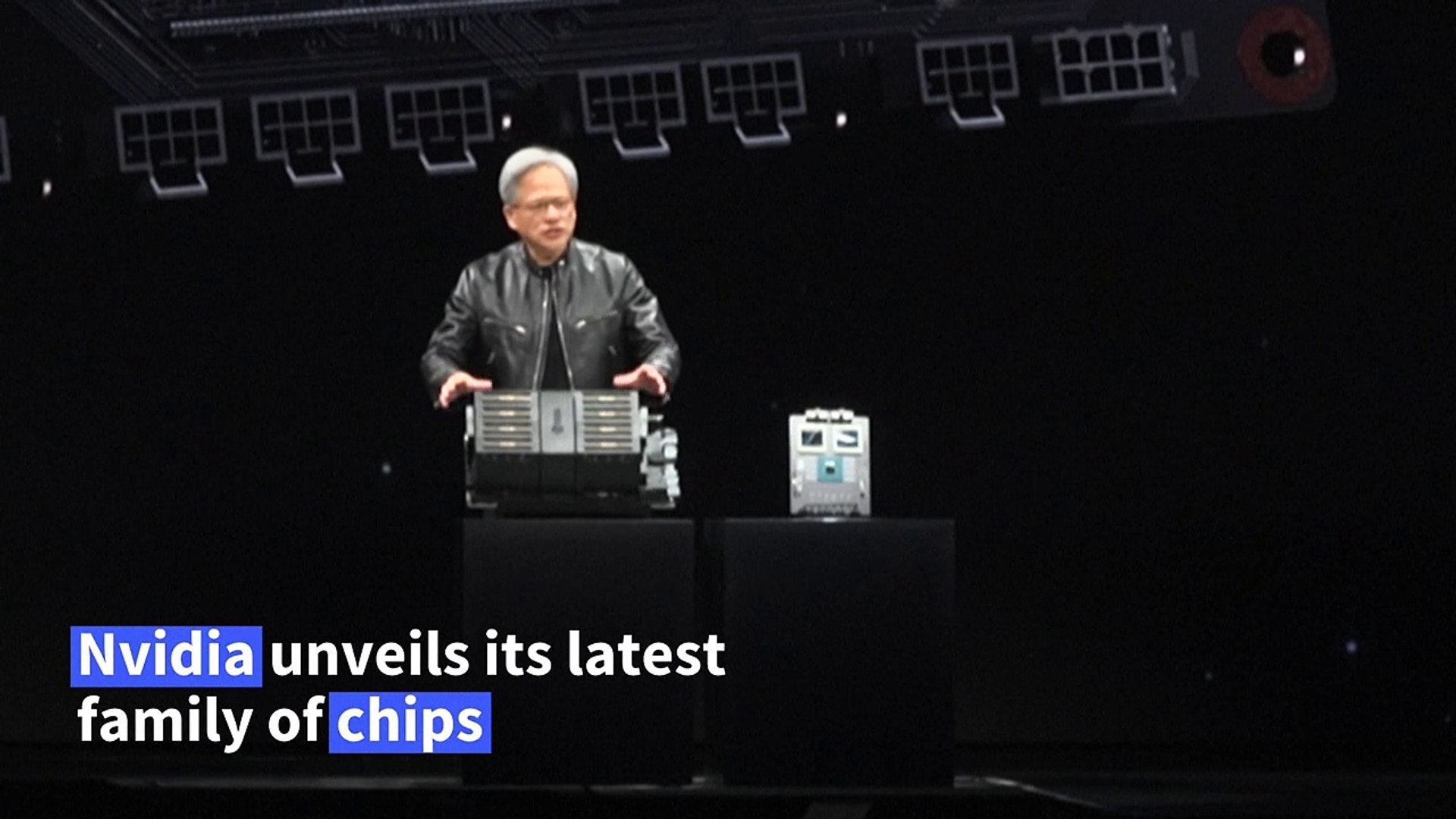 Nvidia: US tech giant unveils latest artificial intelligence chip