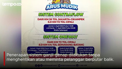 Korlantas Polri Berlakukan Ganjil-Genap saat Lebaran, Cek Jadwalnya Sekarang