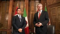 MInistro de Canada saluda a Enrique Peña Nieto Como Presidente Electo de Mexico