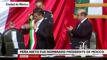 Toma de posesión de Peña Nieto entre protestas y violencia en México