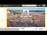 Papa bate récord al conseguir 501998 seguidores en Twitter en 24 horas