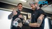 Matthew Garwood gets Tassie Devils tattoo (20/3/24)