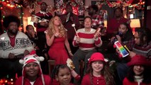 Jimmy Fallon Mariah Carey  The Roots performs All I Want For Christmas Is You with Classroom Instruments