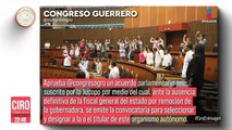 Congreso de Guerrero avaló remover de su cargo como fiscal a Sandra Luz Valdovinos