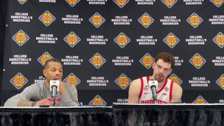 Roddy Gayle Jr. and Jamison Battle on opting to play in the NIT