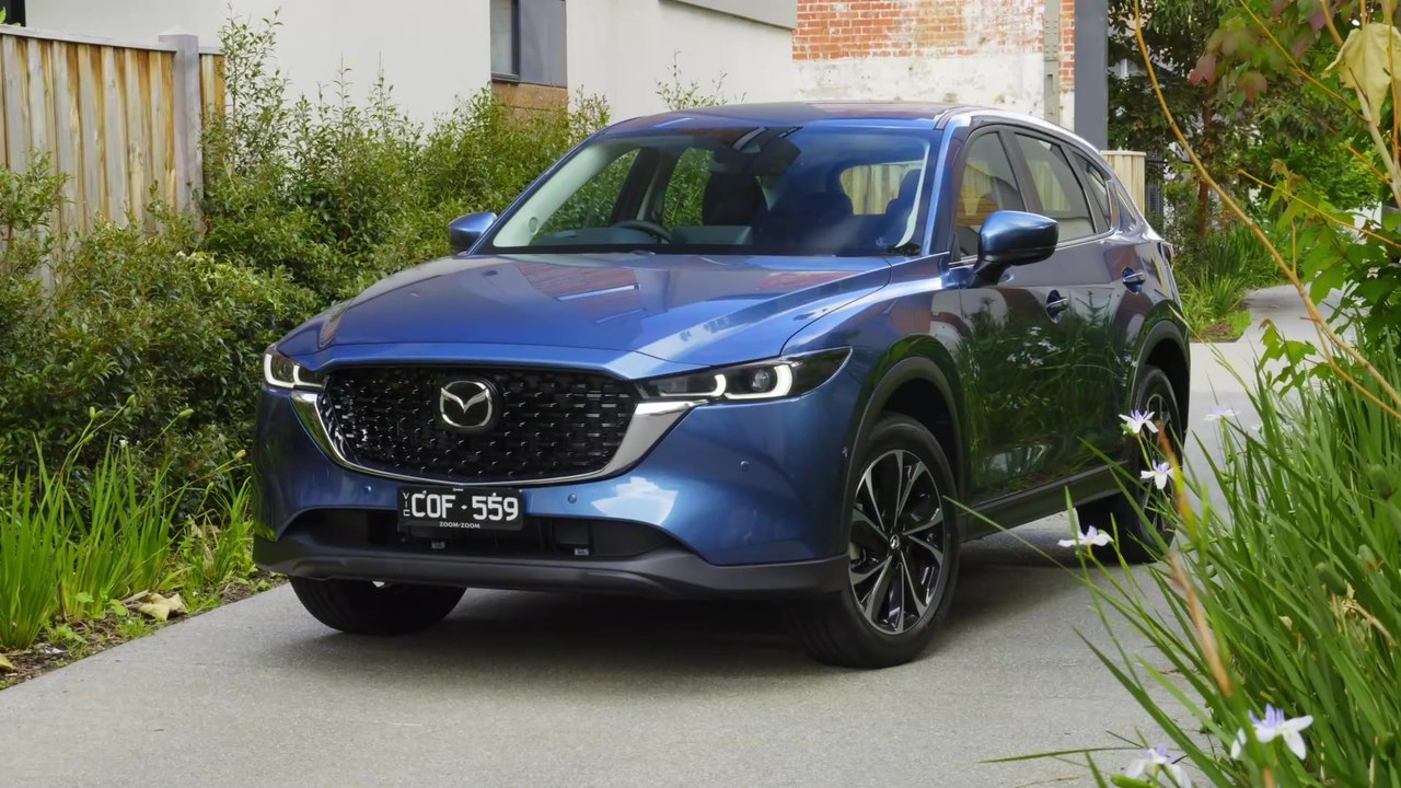 Mazda CX-5 Touring Petrol AWD Exterior Design in Eternal Blue