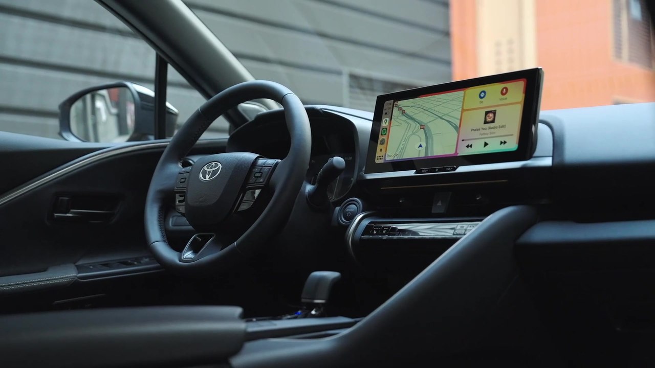 2024 Toyota C-HR PHEV Interior Design Preview in Sulfur