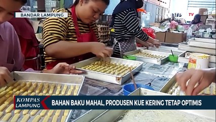 Bahan Baku Mahal, Produsen Kue Kering Tetap Optimis Jelang Lebaran