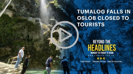 Tumalog Falls In Oslob Closed To Tourists
