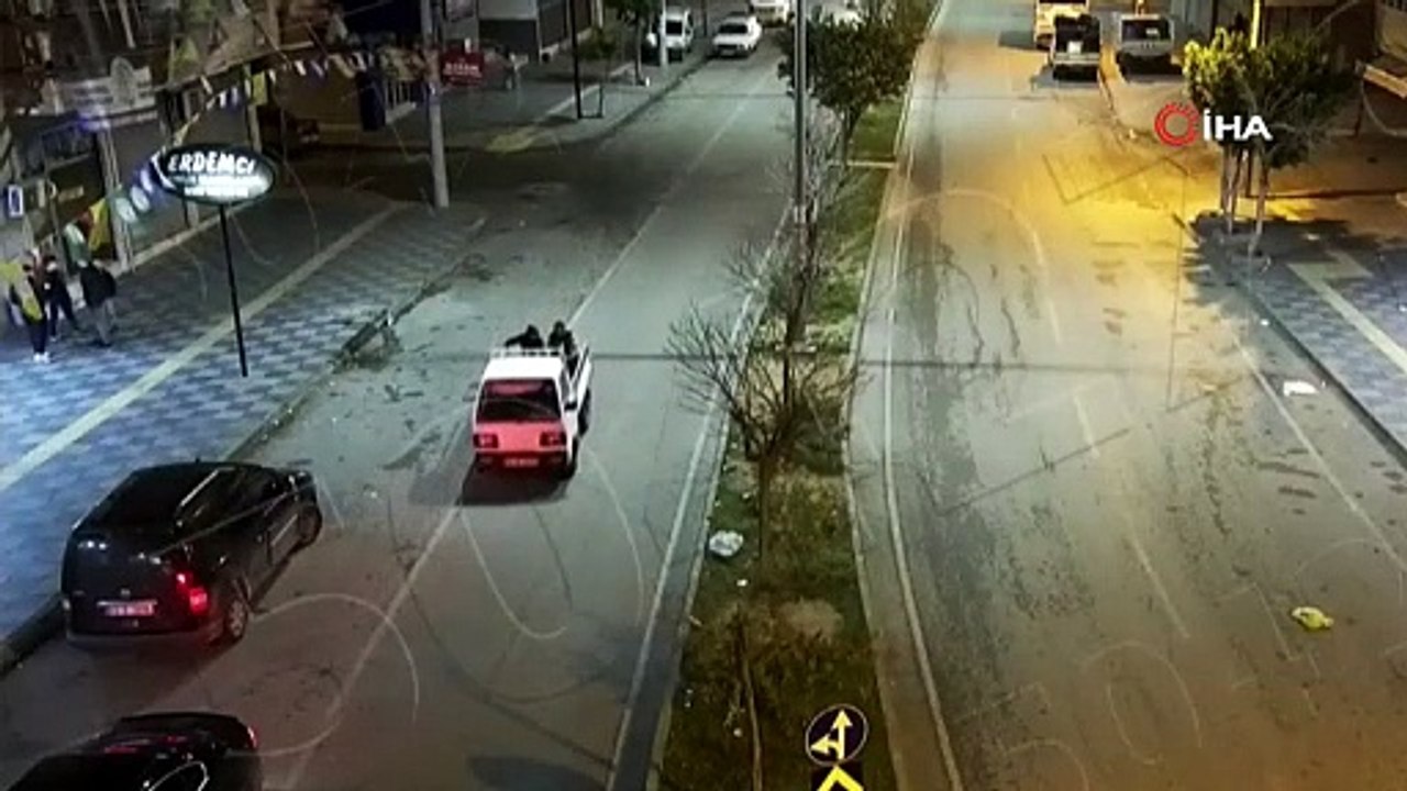 Kamyoneti ite ite çaldı, böyle yakalandı
