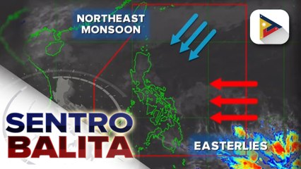 Amihan at easterlies, nagpapaulan sa ilang bahagi ng bansa;