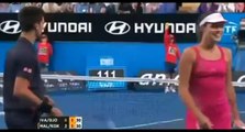 Novak Djokovic  Ana Ivanovic bailan al ritmo de Gangnam Style