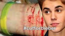 Fanaticas de Justin Bieber Fans se cortan los Brazos cutforbieber