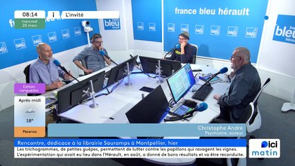Christophe André, psychiatre et auteur à succès, publie "S'estimer et s'oublier"