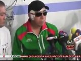 Noé Hernández abandona el hospital