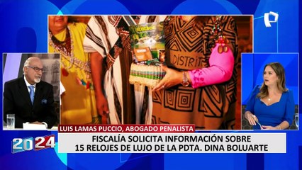 Luis Lamas Puccio sobre ‘rolex’ de Dina Boluarte: “Debería ponerlos a disposición para investigaciones”