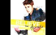 Justin Bieber  Yellow Raincoat Song About Selena Gomez Believe Acoustic FULL Audio
