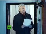 Discurso navideño de Julian Assange desde la Embajada de Ecuador en Londres