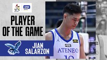 UAAP Player of the Game Highlights: Jian Salarzon puts up career-high for Ateneo