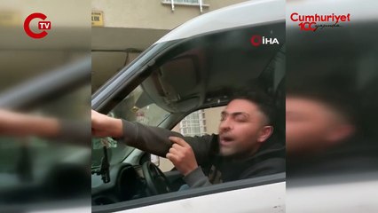 Esenyurt’ta “ters yön” tartışması kamerada