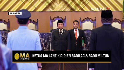 Ketua MA Lantik dan Ambil Sumpah Jabatan Dirjen Badilag dan Badilmiltun! - MA NEWS