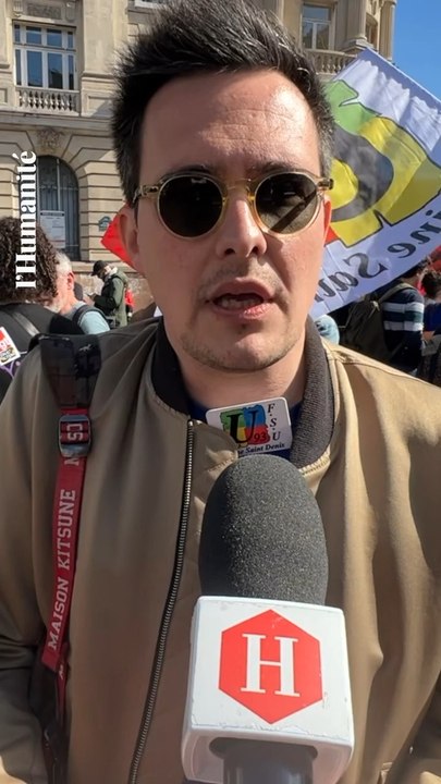 Au coeur du cortège avec les enseignants du 93