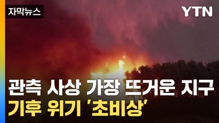 [자막뉴스] 좀처럼 꺾이지 않는 기세...전 세계에 닥친 기후위기 '초비상' / YTN