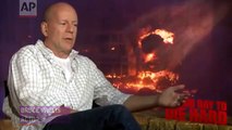Bruce Willis  A Good Day to Die Hard Interview